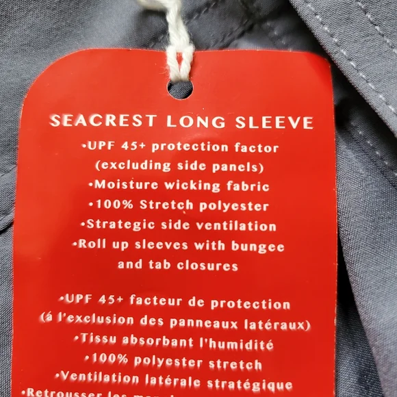 World Wide Sportsman Seacrest UPF 45+ Fishing Shirt.  Size XXL - Picture 10 of 10